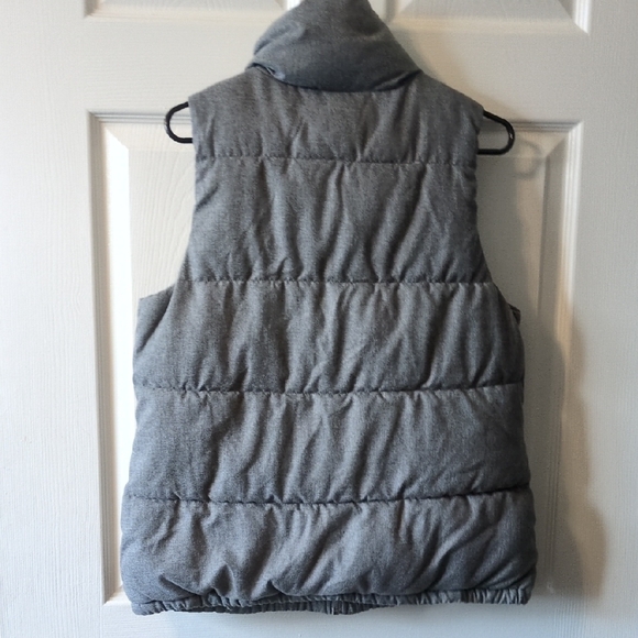 Old Navy Gray Puffer Vest - Picture 3 of 3